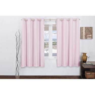 Imagem de Cortina Corta Luz Com Voal 4,00m X 2,80m Para Sala Quarto - Rose Jordã