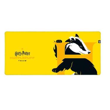 Imagem de Mousepad Gamer Redragon Harry Potter Hufflepuff Amarelo 90x40cm