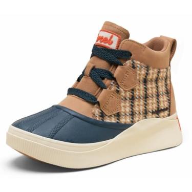 Imagem de Sorel Bota de chuva feminina Out N About Iv Classic impermeável, Tawny Buff/Night Shadow, 38