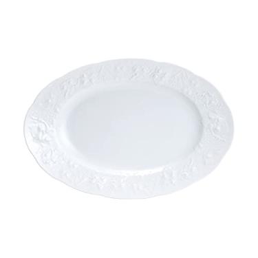 Imagem de Prato Oval de Porcelana Rojemac Branco