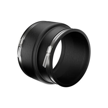 Imagem de Encaixe de tubulação de mangueira Fernco P1002-66 Acoplamento de plástico de ferro fundido de 6”