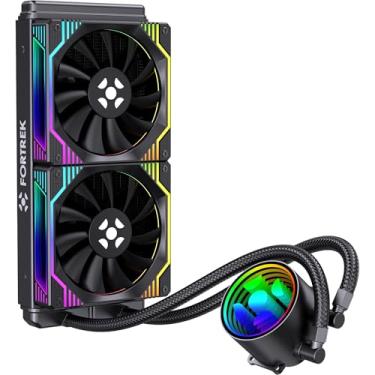 Imagem de Water Cooler Fortrek Breezy 240 mm Fan Duplo Preto