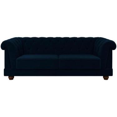 Imagem de Sofa 3 Lugares 220 Cm Ponteio Veludo Sl 948 Moll Sl 948 - MOLUFAN ESTO