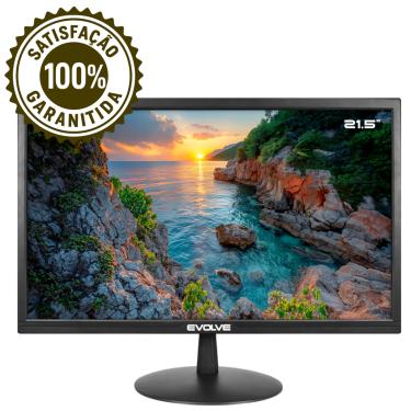 Imagem de Monitor Evolve EV215 LED 21,5″ Full HD HDMI VGA  eficiência e qualidade