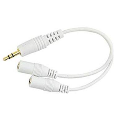 Imagem de Cabo P2-macho Estéreo - 2 J2-fêmea Mono De Caixa De Som