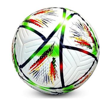 Imagem de Bola de futebol, atividades esportivas ao ar livre e interna, escola, antiexplosão, design clássico, treinamento, prática, futebol-WOD-2, verde