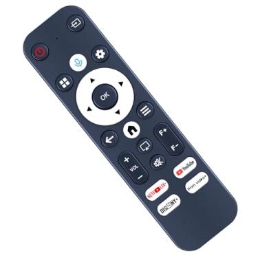 Imagem de MOVHEIYL Controle remoto de voz de substituição adequado para projetor inteligente NRKDUBQ/ENUOSUMA/Bettdow AC1060 / NOBKLEN L350 / XGODY Gimbal N6 Pro