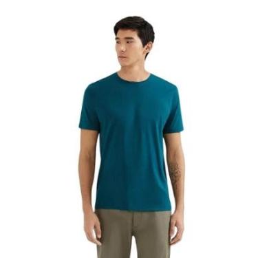 Imagem de Camiseta Hering Básica Masculina Manga Curta Algodão Pima-Masculino