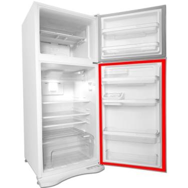 Imagem de Gaxeta Geladeira Porta Inferior Para Electrolux Modelo D33 (Cinza, 58x116)