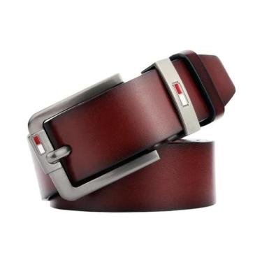 Imagem de Cinto De Couro PU Luxuoso Masculino Designer De Moda Alta Qualidade Vi