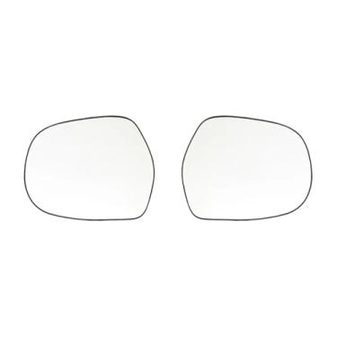Imagem de Espelhos laterais do carro lente reflexiva espelho retrovisor lentes acessórios de vidro compatível com toyota sea lion prado land cooluzer lexus gx470(A pair)