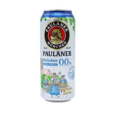 Imagem de Cerveja Paulaner Weissbier Sem Álcool 500ml