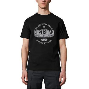 Imagem de Camiseta Camisa Filme Alien Espaçonave Nostromo Ship Ripley - Dinka, M