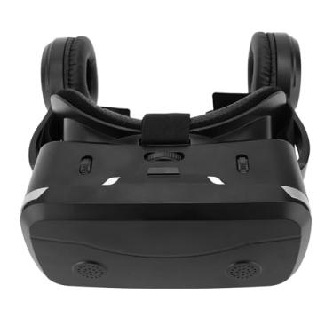 Imagem de aqxreight Fones de Ouvido 3D VR Fones de Ouvido de Realidade Virtual para Celular Óculos 3D Capacetes Óculos VR para TV Filmes Videogames Experiência Imersiva que Oferece Fácil e Leve Em Ambientes