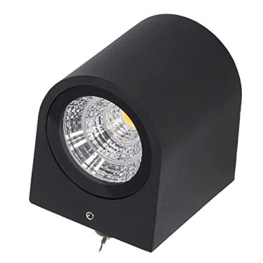 Imagem de aqxreight Lâmpada de Parede LED 5W Lâmpada de Iluminação de Caixa de Alumínio Cilíndrica para Corredor Varanda Corredor 85?265V 6000K Luz Branca para Pátio Villa Exclusiva Outra Com Luz de Parede