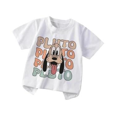 Imagem de Camisetas Kawaii Disney Mickey Mouse Para Crianças Meninos E Meninas E