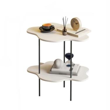 Imagem de Mesa de centro de luxo criativa nuvem de centro prateleira minimalista sala de estar sofá mesa lateral quarto mesa pequena mesa de quarto