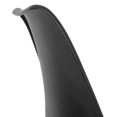 Imagem de Cadeira Leda Preta - Charles Eames Wood Com Almofada