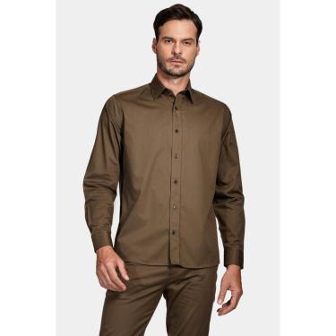 Imagem de Camisa Aramis Manga Longa Regular Sarja de Algodão Egípcio-Masculino