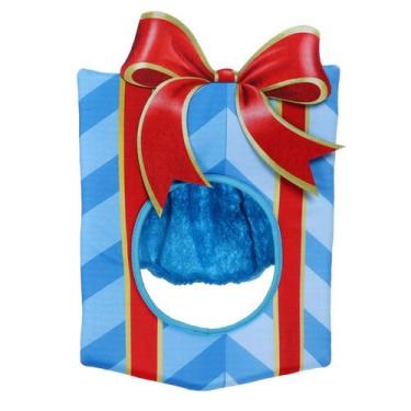 Imagem de Caixa de presente de Natal, chapéu de cosplay divertido para festas de