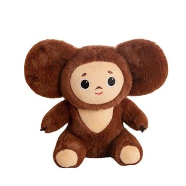 Imagem de Boneca de brinquedo de pelúcia Cheburashkas Monkey, anime de 25 cm par
