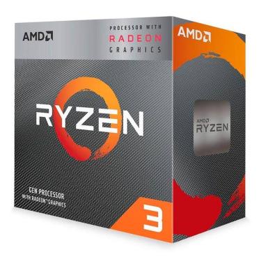 Imagem de Processador AMD Ryzen 3 3200G 3.6GHz (4.0GHz Max. Boost), Socket AM4, 4 Núcleos 4 Threads, Vídeo Integrado Radeon Vega 8 - YD3200C5FHBOX