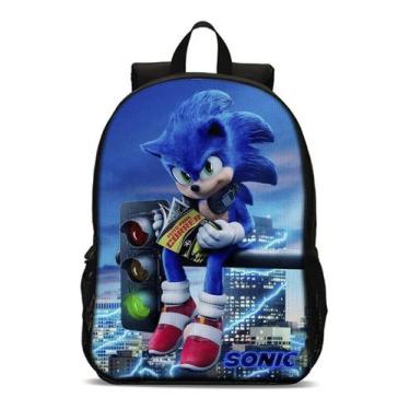 Imagem de Mochila Escolar Masculina E Feminina Estilo Personagem Super Rápido, P
