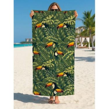 Imagem de Toalha Banho E Praia Verão Tropical Summer Calor Sol Vida - Use Thuco,