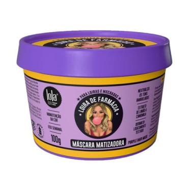 Imagem de Mascara Matizadora Lola Cosmetics Loira de Farmacia 100g
