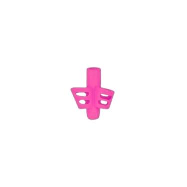 Imagem de Dedeira Ergonômica Apoio de Lápis Tilibra Modelo Rosa com Alta Qualidade e Ergonomia para Escrita Rosa
