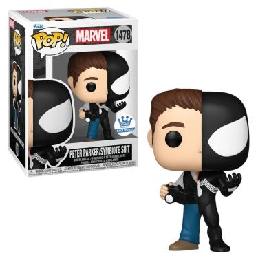 Imagem de Boneco Funko Pop! Marvel Split - Peter/homem-aranha Preto