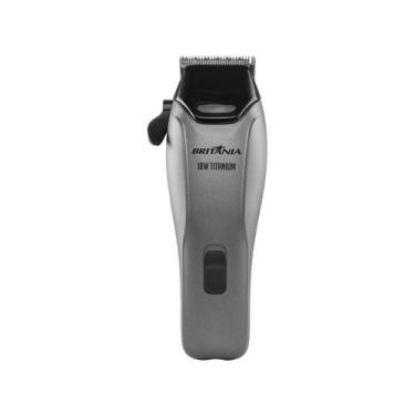 Imagem de Cortador de Cabelos Britânia BCR18T Titanium 18W, 110V
