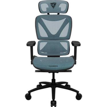Imagem de Cadeira Ergonômica XTC Chroma Thunderx3 em Mesh com Apoio Lombar Automático e Mecanismo...