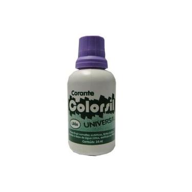 Imagem de KIT 10 CORANTE COLORANTE DE TINTA UNIVERSAL COLORSIL LILAS 34ml