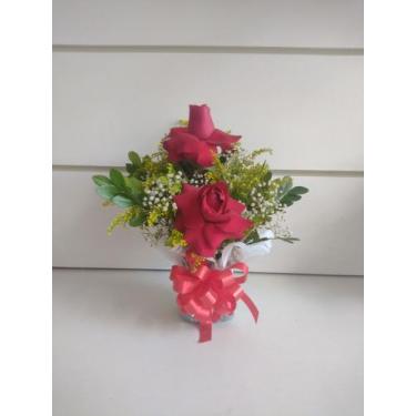 Imagem de Arranjo com 2 rosas