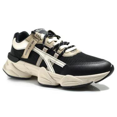 Imagem de Tênis Feminino Ramarim Chunky, Preto, 37