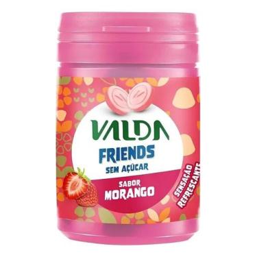 Imagem de Kit Pastilha Valda Friends Morango 6 Potes de 50g - Pastilhas Valda