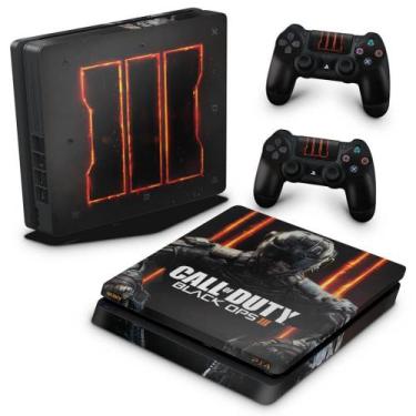 Imagem de Adesivo Compatível Ps4 Slim Skin - Call Of Duty Black Ops 3 - Pop Arte