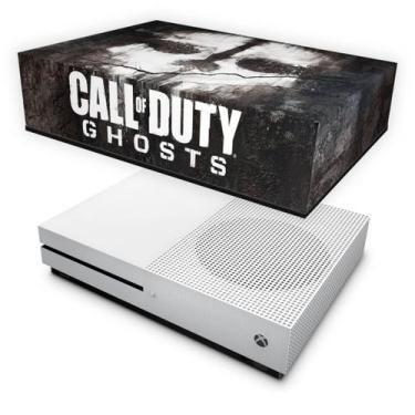 Imagem de Capa Compatível Xbox One S Slim Anti Poeira - Call Of Duty Ghosts - Po