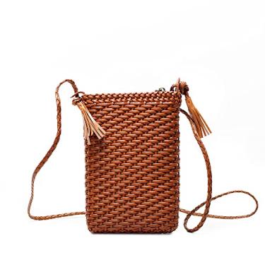 Imagem de Bolsa de couro de vaca feminina bolsa de ombro ARCOLAN