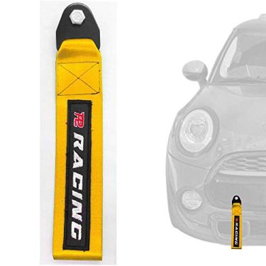 Imagem de Cinta Reboque Tow Strap Engate Amarela 25cm x 5cm