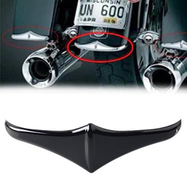 Imagem de FINMOKAL Sotaque De Borda Dianteira Do Pára-Choque Dianteiro Preto Para Harley 2010-2011 Flhxxx