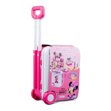 Imagem de Maleta de Viagem Minnie Médico Playset 3 em 1 Multikids - BR1296