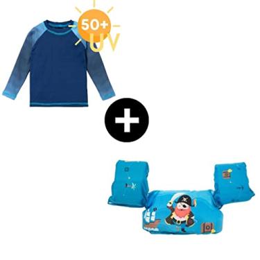 Imagem de Camiseta UV Protetora + Boia Homologada cor:gancho; tamanho:6