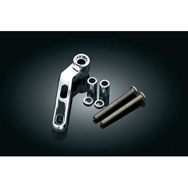 Imagem de Kuryakyn Acessório de guidão para motocicleta 1472: Kit de montagem de embreagem ou poleiro de freio, cromado