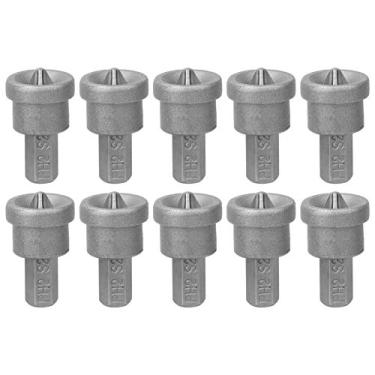Imagem de BORDSTRACT 10pcs Drywall Bits magnéticos PH2 para limite de parada de profundidade do parafuso de gesso cartonado, configurador de parafuso magnético de drywall, broca de