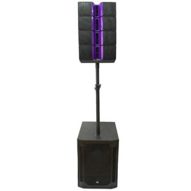 Imagem de Caixa amplificada waldman 15 sistema de torre ativo l1-1584