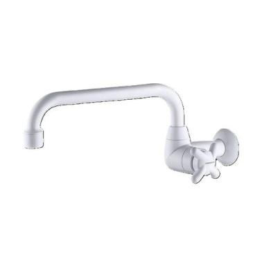 Imagem de Torneira de Cozinha Parede Bica Baixa Plástica 1164 F34 FORTTI LORENZE