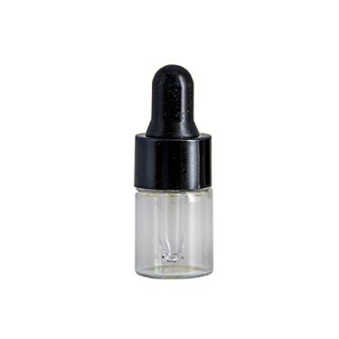 Imagem de Wresty 15 pequenos frascos conta-gotas de vidro transparente (2 ml), frascos de óleo essencial para viagem, recarregáveis, faça você mesmo, recipiente para amostras de cosméticos, frasco de perfume