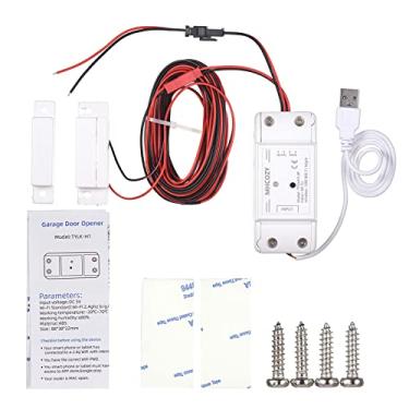 Imagem de Splenssy Tuya WiFi + BT Kit de controle de abridor de porta de garagem inteligente kit de controle de garagem inteligente função de temporização de monitoramento remoto controle de voz compatível com